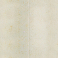 Fototapeta premium Seamless 4k photo texture of stained, folded old paper.