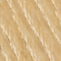 Seamless 4k photo texture of damaged and patterned cardboard paper.