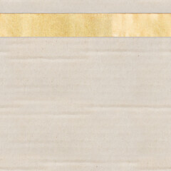 Seamless 4k photo texture of folded cardboard paper with tape.
