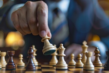 A CEO leading with precision: making strategic decisions backed by thorough analysis