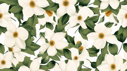 Obraz premium The dazzling elegance of the Bellflower pattern brings the atmosphere to life, making this background feel lively and loving.