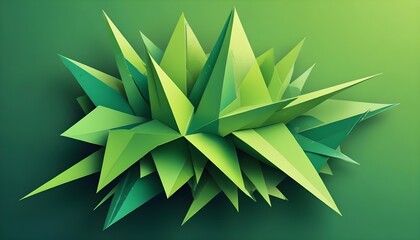 Clear Plain Shiny Warm Soft Vintage Bokeh Cloudy Wave Like Geometric Green Background or Texture