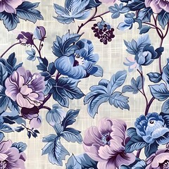 Elegant seamless floral pattern
