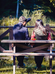 couple in nature