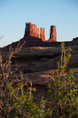 Monument Valley at sunset