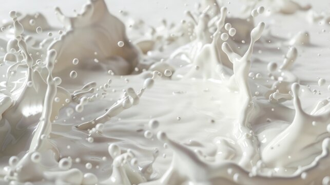 A close-up view of liquid pouring into a bowl, ideal for use in cooking or educational settings