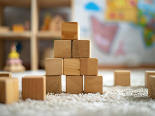 Natural Wooden Blocks
