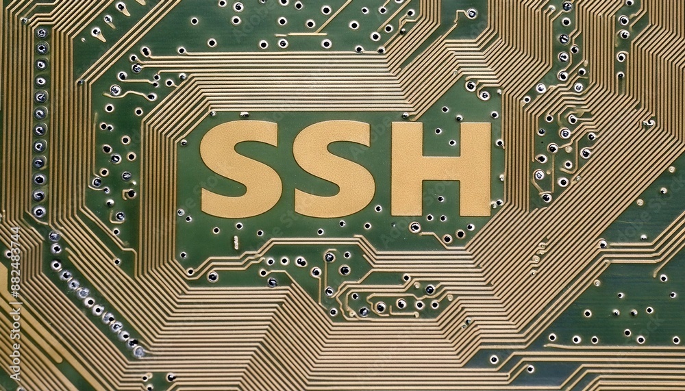 Poster ssh server secure shell access