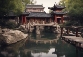 river japanese ancient asia japan building travel temple fantasy architecture sky wooden mountain chinese china