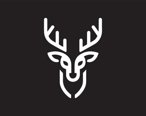 deer head vector