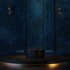 podium produck display, generative ai