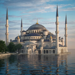 Fototapeta premium Blue mosque.