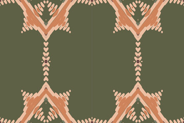 Mexican Flower Background, Traditional Ethnic Ikat, Aztec Abstract Vector Pattern, Seamless Pattern in Tribal, Folk Embroidery and Mexican Style.