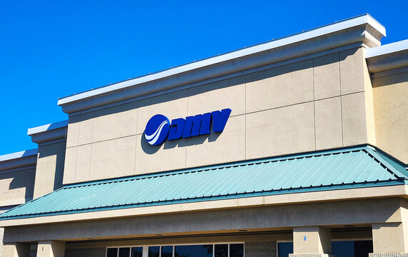 Department of Motor Vehicles Sign