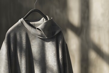 White coat of arms on a black or white background design on various clothing items like shirts, jackets, or t-shirts, perfect for fashion and apparel