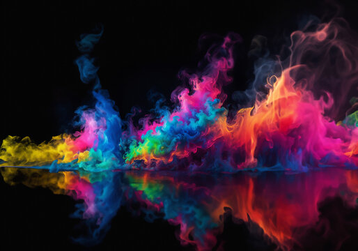 High-resolution images for print media.