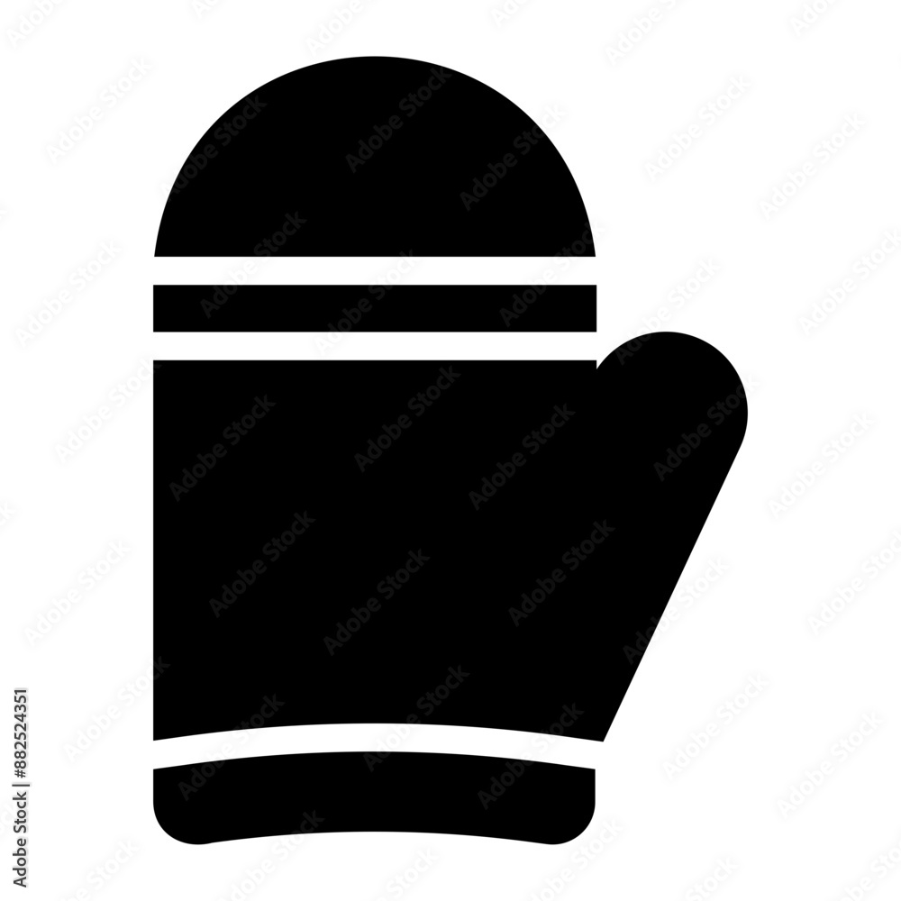 Sticker mitten