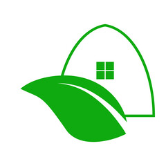 green house icon illustration vector