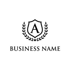 letter A law firm concept