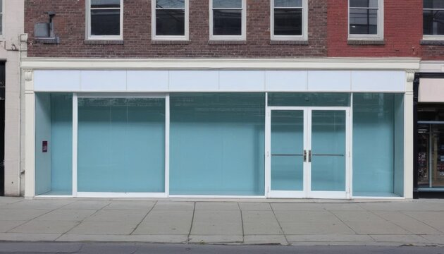 retail glass window storefront modern empty window modern store shop store vacant retail glasses vacant empty shop