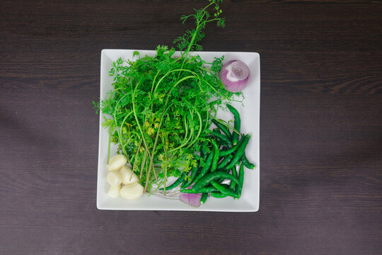 Assortment of Fresh Cooking Ingredients Including Egg, Onion, Green Chili, Coriander Leaves, Cucumber, Tomato, Cabbage, Potato, Bread, Noodles, Sugar, Jackfruit, Carrot, Garlic, Ginger, Lemon