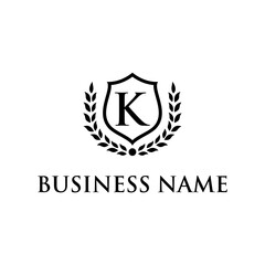 letter K law firm concept