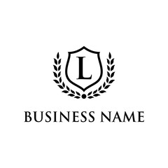 letter L law firm concept