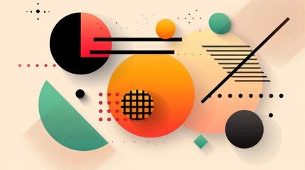 Obraz premium Digital art creation, featuring innovative graphics and vibrant illustrations, demonstrating the fusion of technology and creativity, flat design illustration