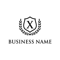 letter X law firm concept