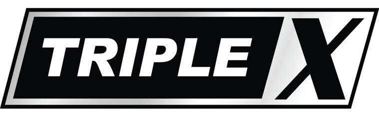 logo triple x for automotive
