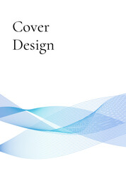 ウェーブ　ウェーブライン　ビジネス　パワポ　表紙　背景　IT企業　黄色　青　グラデーション　白背景