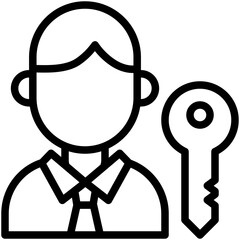 key person icon