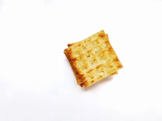 healthy malkist cracker biscuits without sugar on a white background
