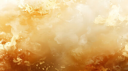 Golden Abstract Background Illustration