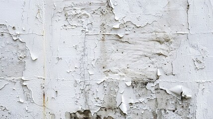 Photo of clean wall with concrete wall texture and white paint