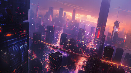 Obraz premium cityscape 