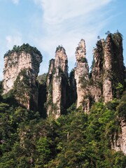 Zhangjiajie national forest park, hunan, china