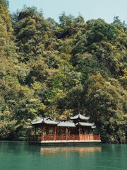 Obraz premium Bao feng lake is one of the world natural heritage, Zhangjiajie, hunan, china