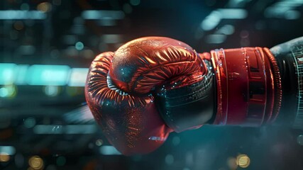 A smart boxing glove that records punch speed power and accuracy wirelessly transmitting the data to a 5G network for realtime analysis and improved training techniques.