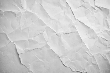 Fototapeta premium Retro Plain White Concrete Wall Background Texture Grey Cement Stone Surface Vintage Wallpaper Aged Paper Style