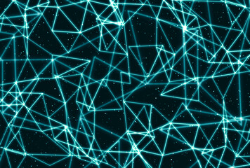 背景素材_光_エメラルドグリーン