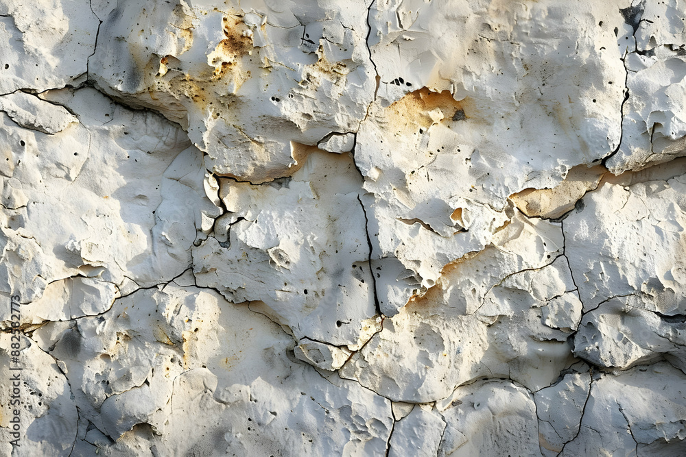 Canvas Prints Cracked Rock Wall Texture - Photo