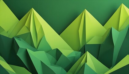 Clear Plain Shiny Warm Soft Vintage Bokeh Cloudy Wave Like Geometric Green Background or Texture