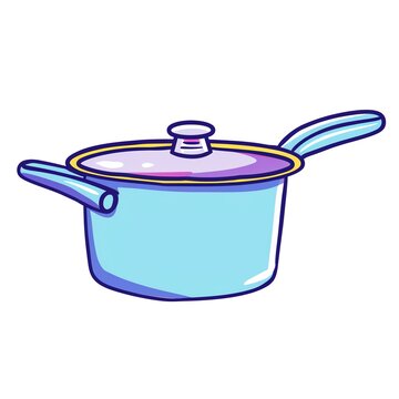 recommend clip art: A cute cartoonish line art style image of a spatula on a white background
