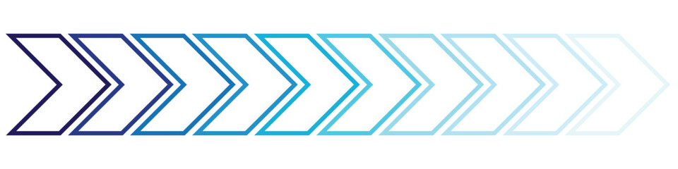 Long arrow vector icon.  horizontal double arrow. Vector 10 Eps.