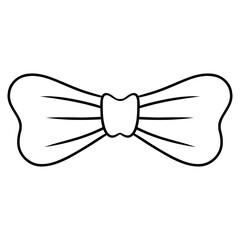 bow tie icccon illustration