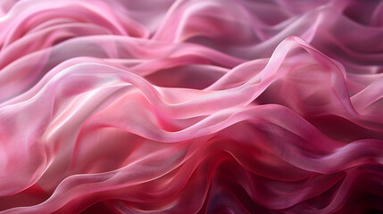Pink Fabric Abstract Background