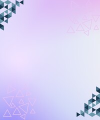 abstract background features a striking combination of triangles in various shades