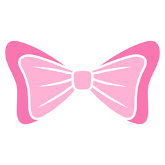 Fototapeta premium pink ribbon bow