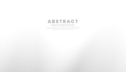 White simple style curve pattern background. White background wave line vectors. Graphic vector flat design.